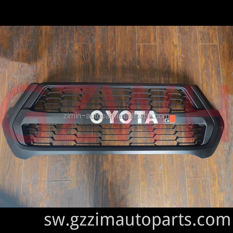 Mbele ya plastiki na nyuma bumper grille kamili seti ya mwili kwa Revo 2021